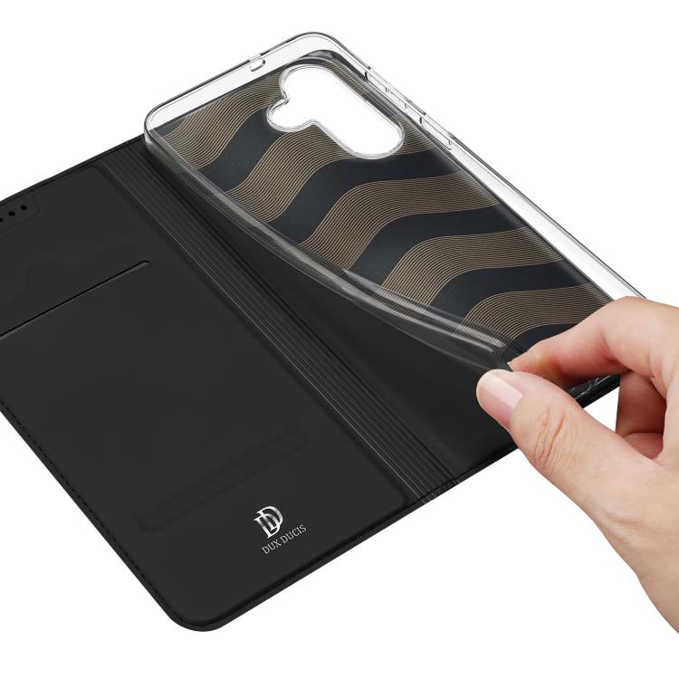 DUX DUCIS Skin Pro Series Flip Leather Phone Case, For Galaxy S26 FE 5G, For Samsung Galaxy S26+ 5G, For Samsung Galaxy S26 Ultra 5G, For Samsung Galaxy S26 Pro 5G, For Samsung Galaxy S25 FE 5G, For Samsung Galaxy S25 5G, For Samsung Galaxy S25 Ultra 5G