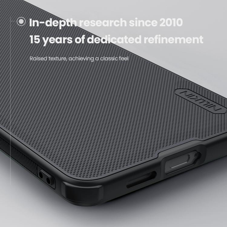 NILLKIN Frosted Shield Pro PC + TPU Phone Case, For Samsung Galaxy S25 Edge 5G, For Samsung Galaxy S25 5G, For Samsung Galaxy S25+ 5G, For Samsung Galaxy S24 FE 5G