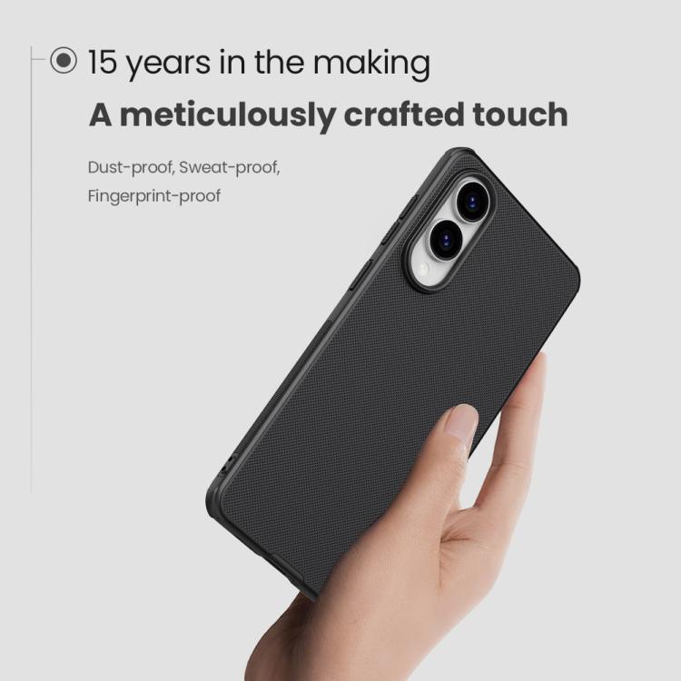 NILLKIN Frosted Shield Pro PC + TPU Phone Case, For Samsung Galaxy S25 Edge 5G, For Samsung Galaxy S25 5G, For Samsung Galaxy S25+ 5G, For Samsung Galaxy S24 FE 5G