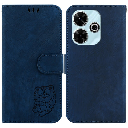 Little Tiger Embossed Leather Phone Case