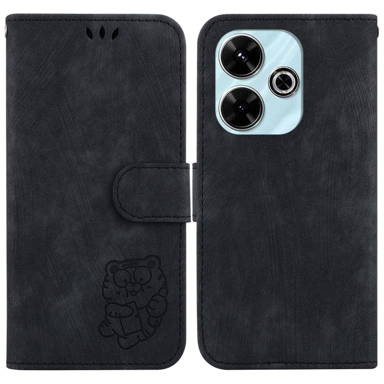 Little Tiger Embossed Leather Phone Case