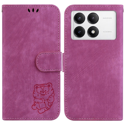 Little Tiger Embossed Leather Phone Case