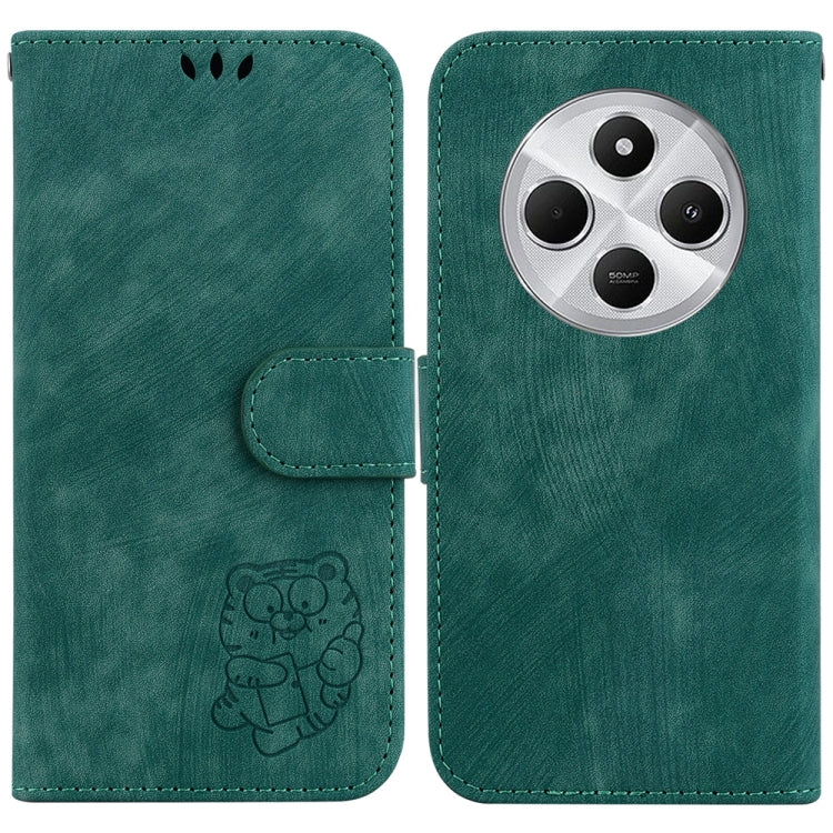 Little Tiger Embossed Leather Phone Case