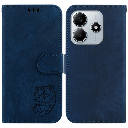 Little Tiger Embossed Leather Phone Case