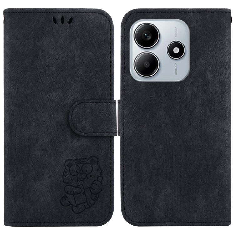 Little Tiger Embossed Leather Phone Case