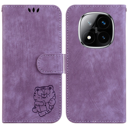 Little Tiger Embossed Leather Phone Case