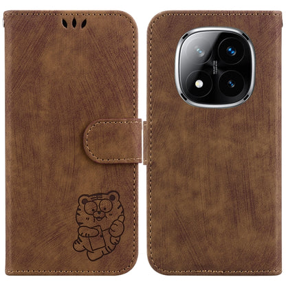 Little Tiger Embossed Leather Phone Case