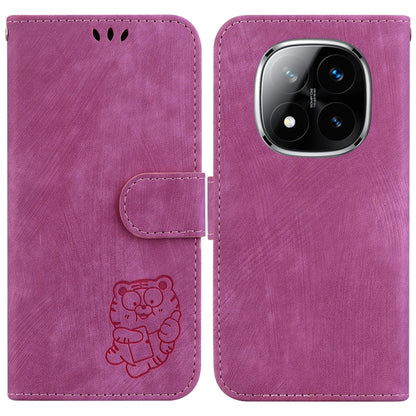 Little Tiger Embossed Leather Phone Case