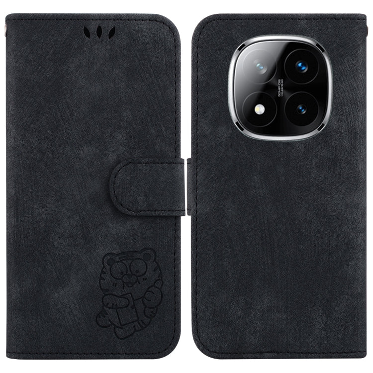 Little Tiger Embossed Leather Phone Case