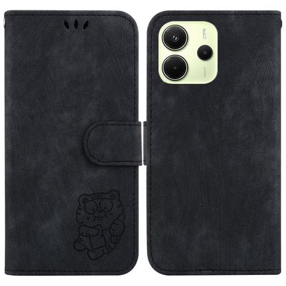 Little Tiger Embossed Leather Phone Case