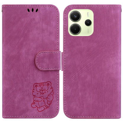 Little Tiger Embossed Leather Phone Case