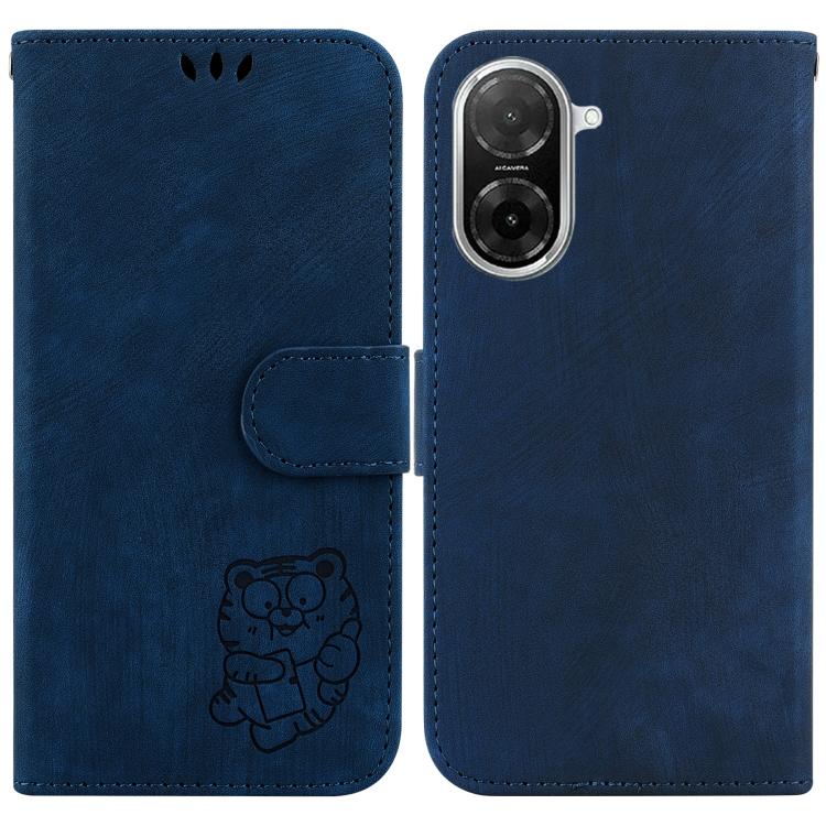 Little Tiger Embossed Leather Phone Case, For Redmi 15 5G Global / 15 4G SEA 169.5mm, For Redmi 15 5G / 4G EU 171mm, For Redmi A5 4G 173.3mm, For Redmi A5 4G 171.7mm
