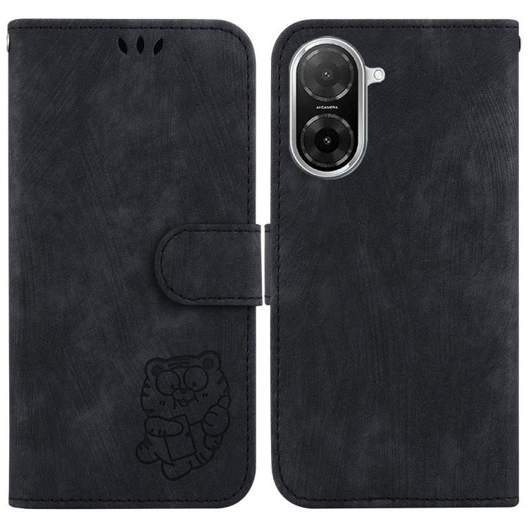 Little Tiger Embossed Leather Phone Case, For Redmi 15 5G Global / 15 4G SEA 169.5mm, For Redmi 15 5G / 4G EU 171mm, For Redmi A5 4G 173.3mm, For Redmi A5 4G 171.7mm