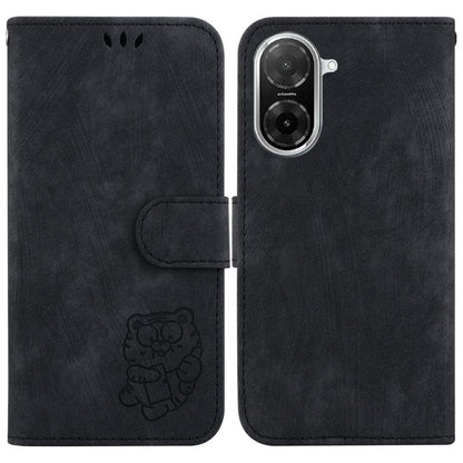 Little Tiger Embossed Leather Phone Case, For Redmi 15 5G Global / 15 4G SEA 169.5mm, For Redmi 15 5G / 4G EU 171mm, For Redmi A5 4G 173.3mm, For Redmi A5 4G 171.7mm