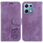 Little Tiger Embossed Leather Phone Case