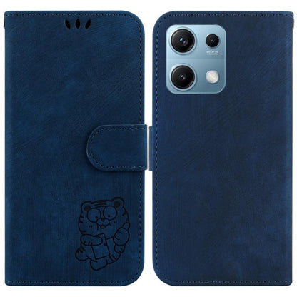 Little Tiger Embossed Leather Phone Case