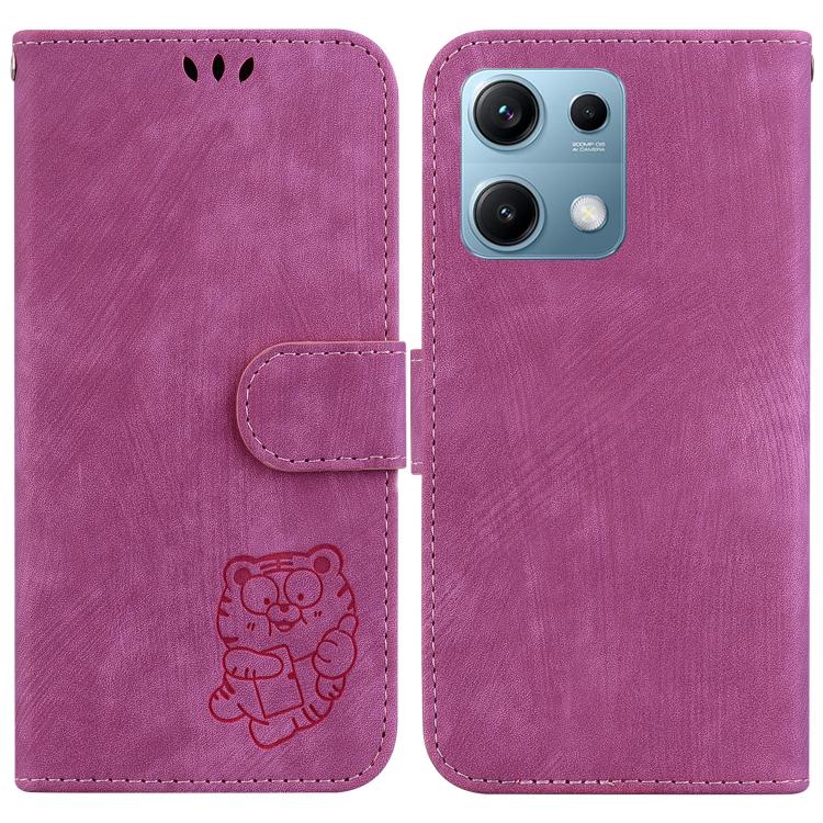 Little Tiger Embossed Leather Phone Case