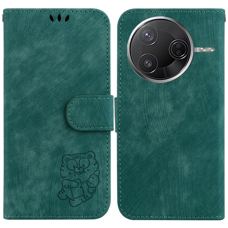 Little Tiger Embossed Leather Phone Case