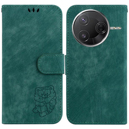 Little Tiger Embossed Leather Phone Case