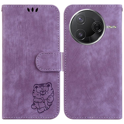 Little Tiger Embossed Leather Phone Case