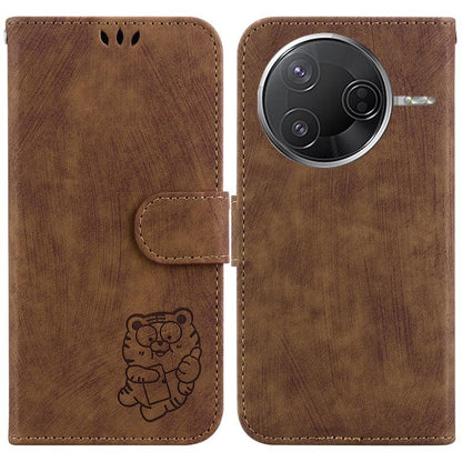 Little Tiger Embossed Leather Phone Case