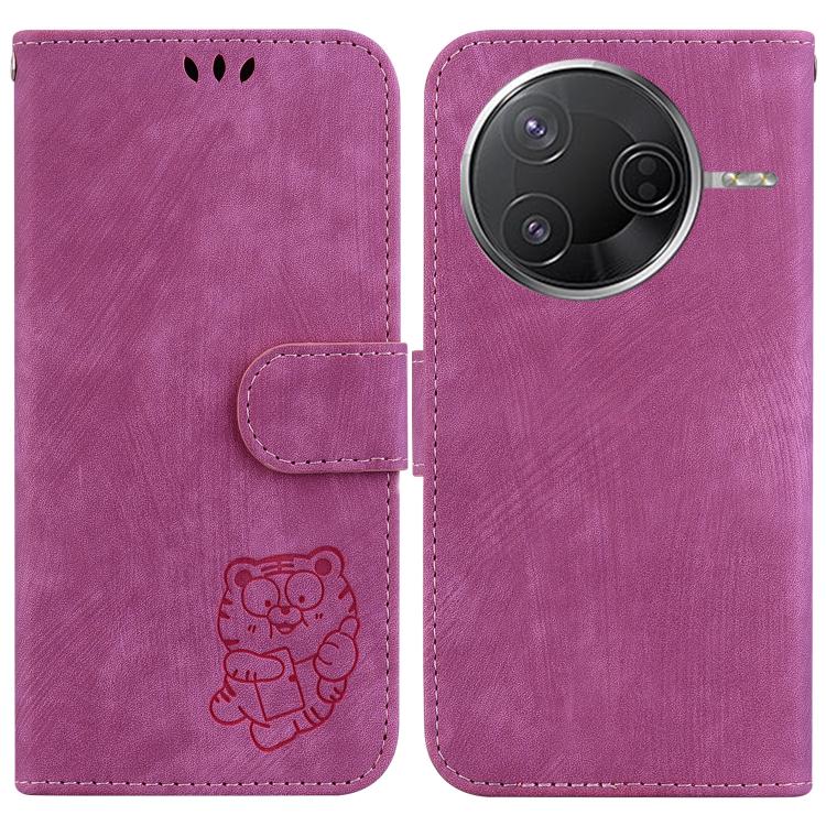 Little Tiger Embossed Leather Phone Case