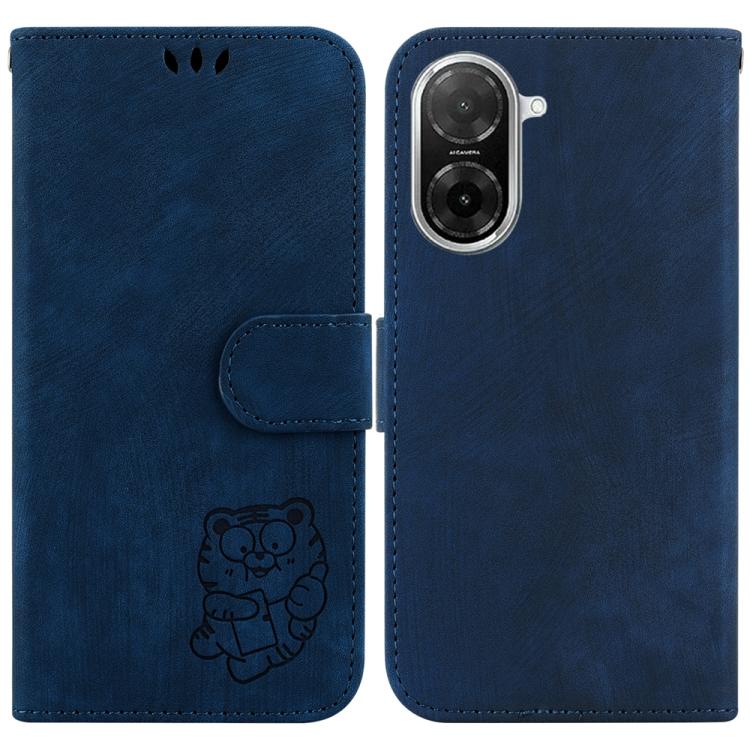 Little Tiger Embossed Leather Phone Case, For Redmi 15 5G Global / 15 4G SEA 169.5mm, For Redmi 15 5G / 4G EU 171mm, For Redmi A5 4G 173.3mm, For Redmi A5 4G 171.7mm