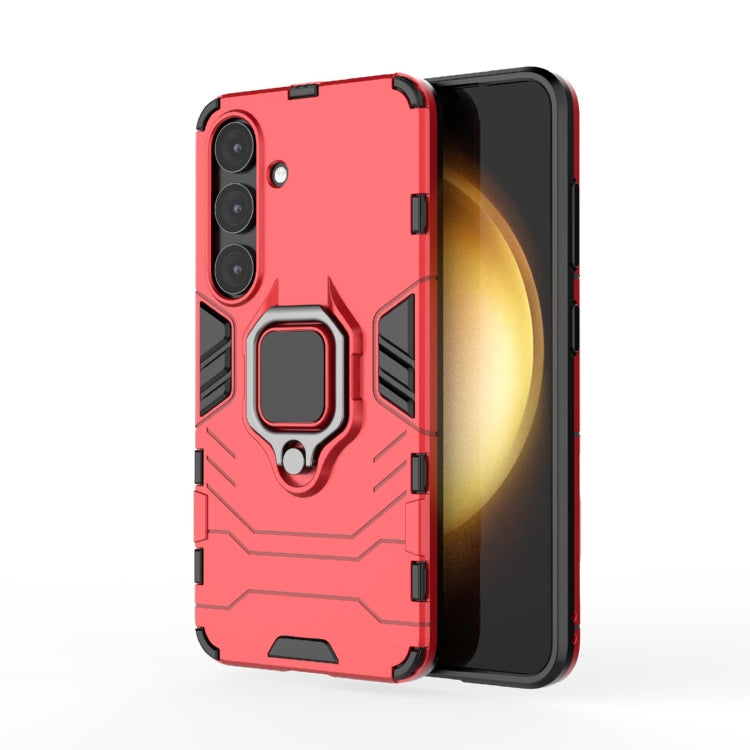 PC + TPU Shockproof Protective Phone Case with Magnetic Ring Holder