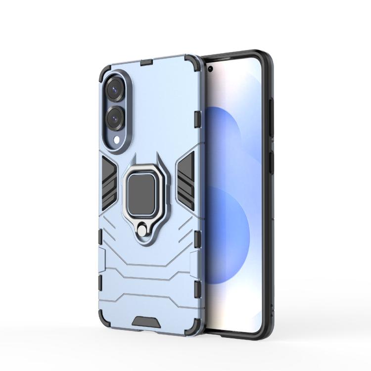 PC + TPU Shockproof Protective Phone Case with Magnetic Ring Holder