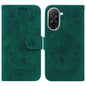 Butterfly Rose Embossed Leather Phone Case, For Redmi 15 5G Global / 15 4G SEA 169.5mm, For Redmi 15 5G / 4G EU 171mm, For Redmi A5 4G 173.3mm, For Redmi A5 4G 171.7mm