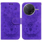 Butterfly Rose Embossed Leather Phone Case, For Redmi Note 14S 4G, For Redmi K80 / K80 Pro / Xiaomi Poco F7 Pro, For Redmi Note 14 4G 164.84mm, For Redmi Turbo 4 / Xiaomi Poco X7 Pro