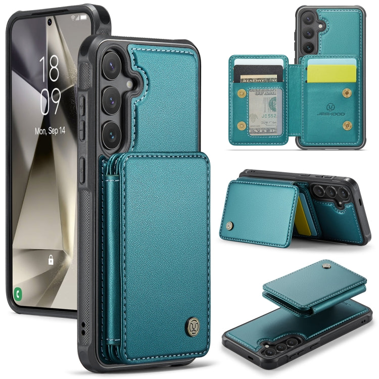 JEEHOOD J05 Business Magnetic Style RFID Leather Phone Case