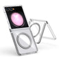 Dual-Color Clear Acrylic Hybrid TPU MagSafe Phone Case, For Galaxy Z Fold8 Ultra 5G, For Samsung Galaxy Z Flip6/7 FE, For Samsung Galaxy Z Flip7 5G, For Samsung Galaxy Z Flip5