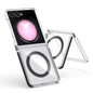 Dual-Color Clear Acrylic Hybrid TPU MagSafe Phone Case, For Galaxy Z Fold8 Ultra 5G, For Samsung Galaxy Z Flip6/7 FE, For Samsung Galaxy Z Flip7 5G, For Samsung Galaxy Z Flip5