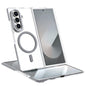 Dual-Color Clear Acrylic Hybrid TPU MagSafe Phone Case, For Galaxy Z Fold8 Ultra 5G, For Samsung Galaxy Z Flip6/7 FE, For Samsung Galaxy Z Flip7 5G, For Samsung Galaxy Z Flip5