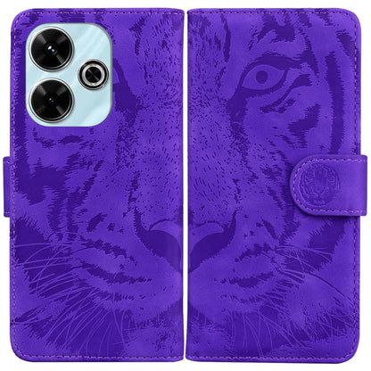 Tiger Embossing Pattern Flip Leather Phone Case