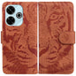 Tiger Embossing Pattern Flip Leather Phone Case