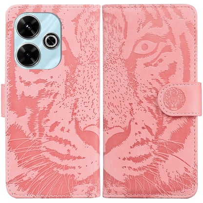 Tiger Embossing Pattern Flip Leather Phone Case