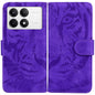 Tiger Embossing Pattern Flip Leather Phone Case