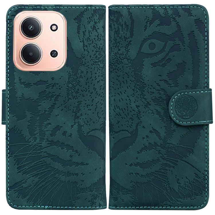 Tiger Embossing Pattern Flip Leather Phone Case