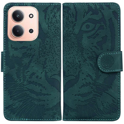 Tiger Embossing Pattern Flip Leather Phone Case