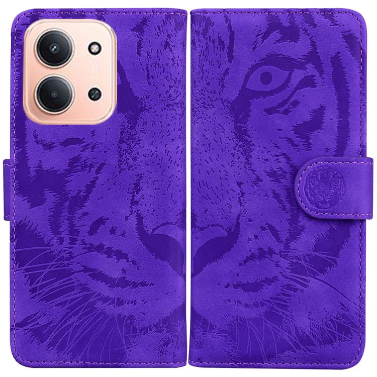 Tiger Embossing Pattern Flip Leather Phone Case, For Redmi Note 15 4G / 5G Global 164mm / Poco M8 5G, For Redmi Note 15 Pro 4G Global 163.2mm, For Redmi Note 15 Pro 5G Global 163.6mm, For Redmi 15C 5G / 4G EU 173mm / Poco C85 5G