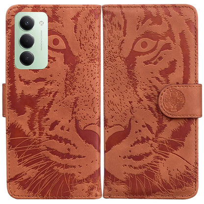 Tiger Embossing Pattern Flip Leather Phone Case