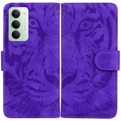 Tiger Embossing Pattern Flip Leather Phone Case