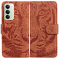 Tiger Embossing Pattern Flip Leather Phone Case