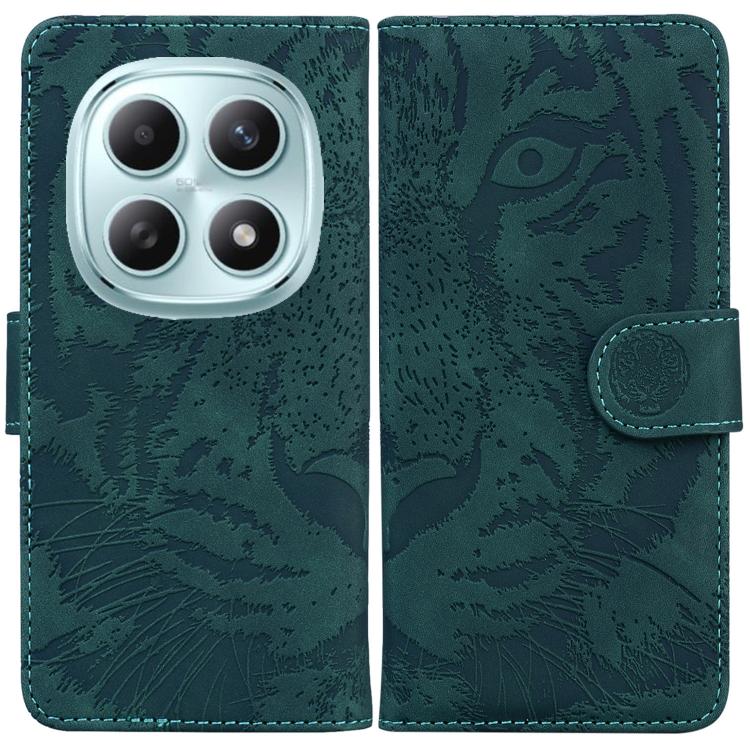 Tiger Embossing Pattern Flip Leather Phone Case, For Redmi Note 15 4G / 5G Global 164mm / Poco M8 5G, For Redmi Note 15 Pro 4G Global 163.2mm, For Redmi Note 15 Pro 5G Global 163.6mm, For Redmi 15C 5G / 4G EU 173mm / Poco C85 5G