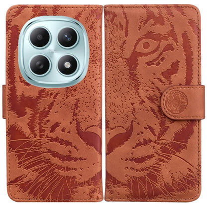 Tiger Embossing Pattern Flip Leather Phone Case, For Redmi Note 15 4G / 5G Global 164mm / Poco M8 5G, For Redmi Note 15 Pro 4G Global 163.2mm, For Redmi Note 15 Pro 5G Global 163.6mm, For Redmi 15C 5G / 4G EU 173mm / Poco C85 5G