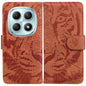 Tiger Embossing Pattern Flip Leather Phone Case, For Redmi Note 15 4G / 5G Global 164mm / Poco M8 5G, For Redmi Note 15 Pro 4G Global 163.2mm, For Redmi Note 15 Pro 5G Global 163.6mm, For Redmi 15C 5G / 4G EU 173mm / Poco C85 5G