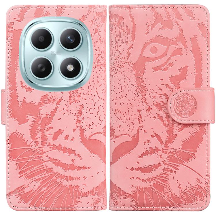 Tiger Embossing Pattern Flip Leather Phone Case, For Redmi Note 15 4G / 5G Global 164mm / Poco M8 5G, For Redmi Note 15 Pro 4G Global 163.2mm, For Redmi Note 15 Pro 5G Global 163.6mm, For Redmi 15C 5G / 4G EU 173mm / Poco C85 5G