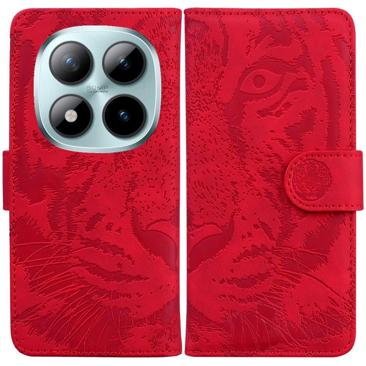 Tiger Embossing Pattern Flip Leather Phone Case, For Redmi Note 15 4G / 5G Global 164mm / Poco M8 5G, For Redmi Note 15 Pro 4G Global 163.2mm, For Redmi Note 15 Pro 5G Global 163.6mm, For Redmi 15C 5G / 4G EU 173mm / Poco C85 5G